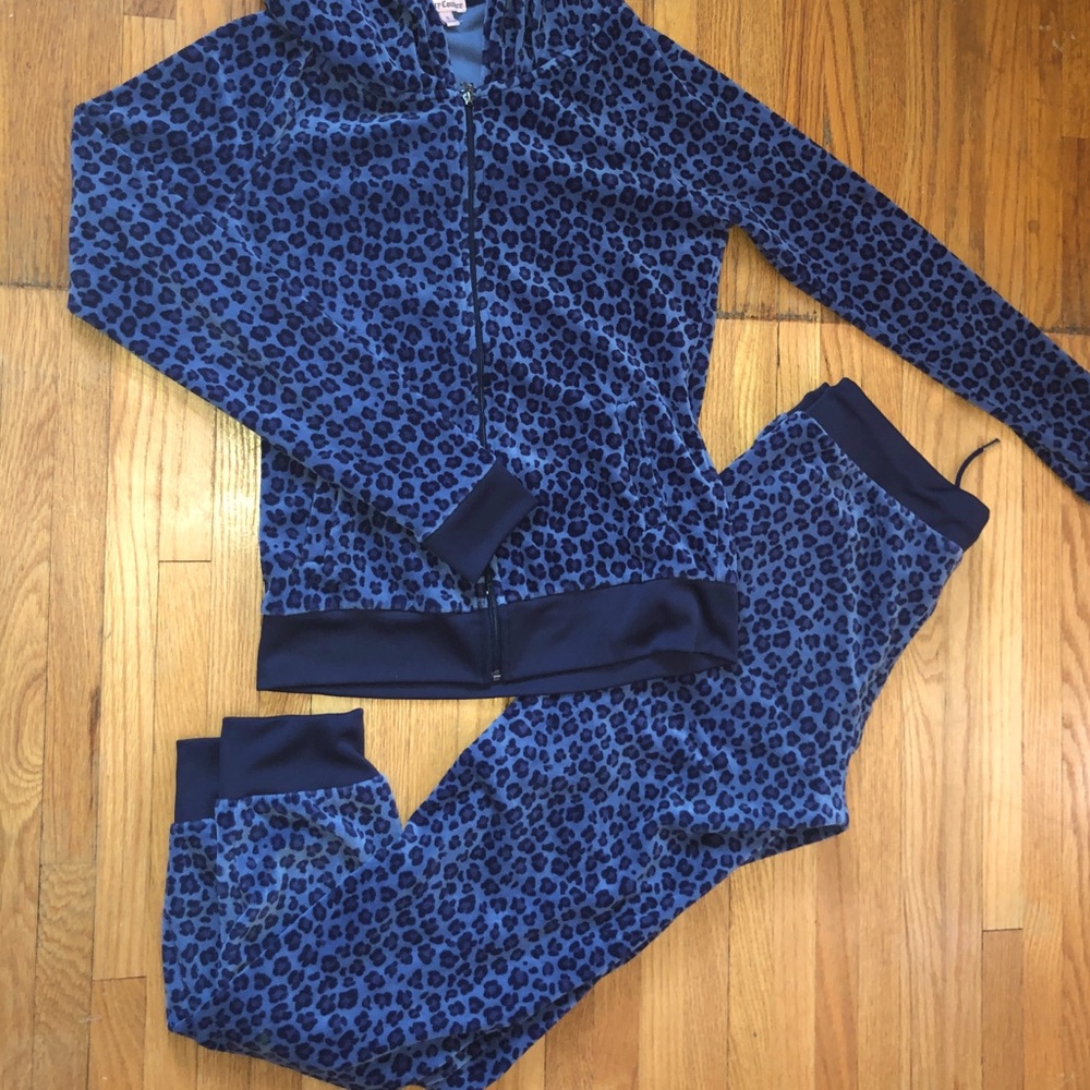 Juicy Couture velour track suit